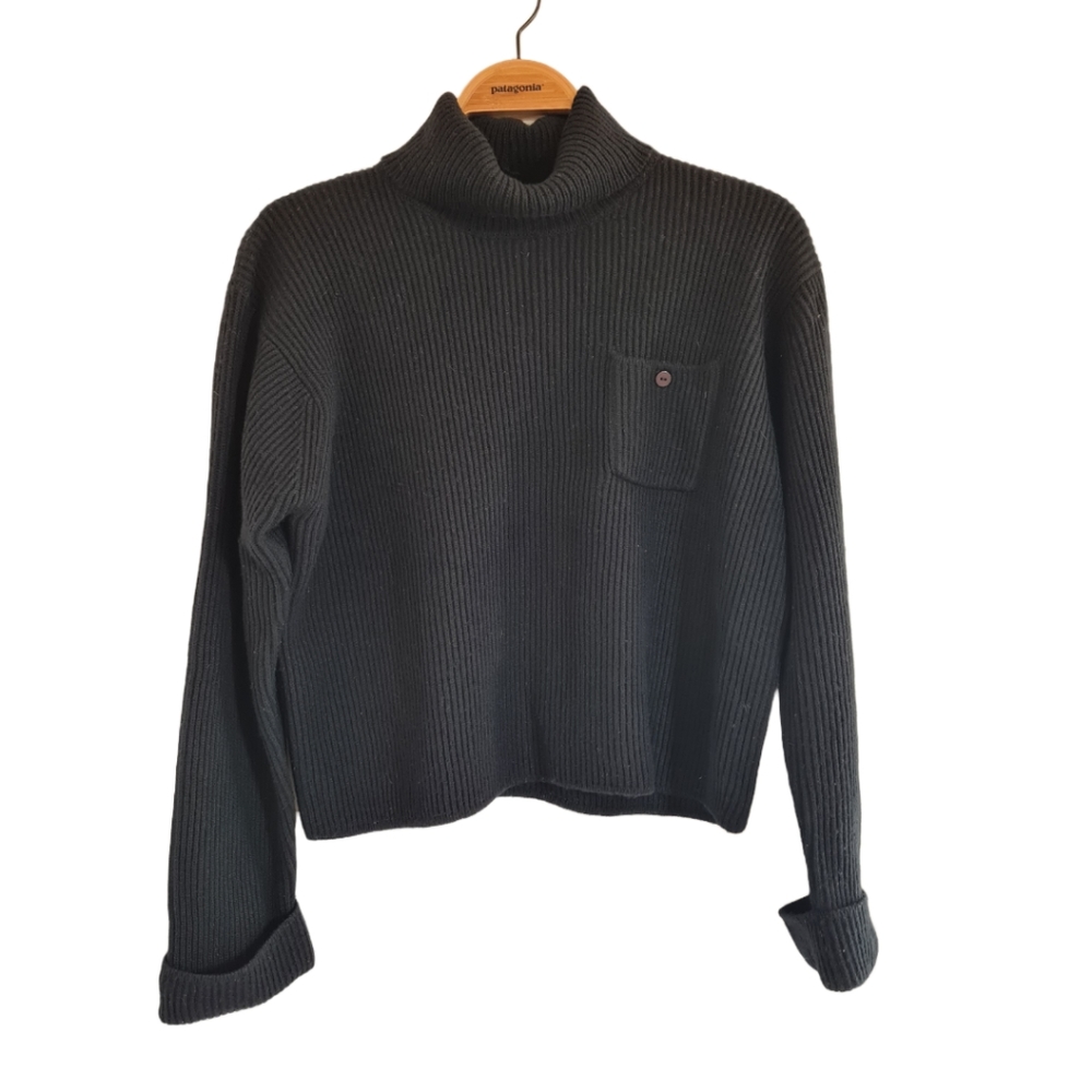 Jeanne Pierre Lambs Wool Turtle Neck Sweater Size Small